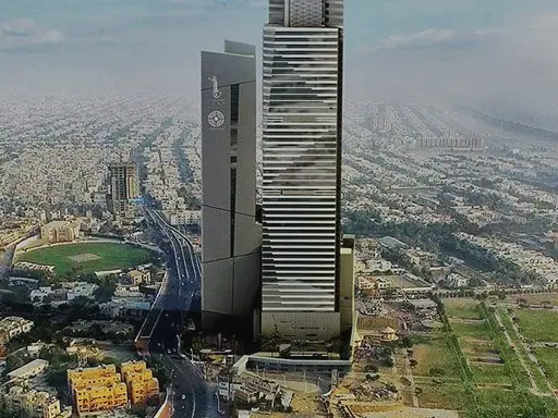 BT Icon, Karachi (architectural render)