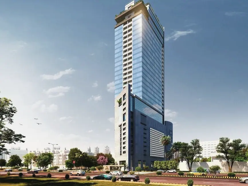 Hoshang Pearl residential tower in Karachi