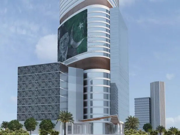 Opal 225 high-rise tower in Saddar, Karachi